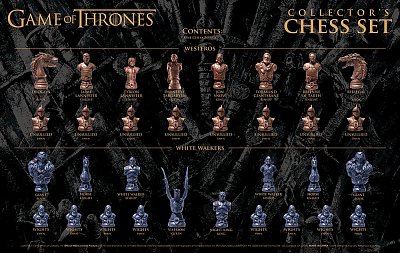 Game of Thrones Schachspiel Collector\'s Set