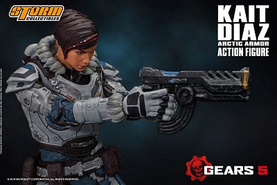 Gears of War 5 Actionfigur 1/12 Kait Diaz Arctic Armor 18 cm
