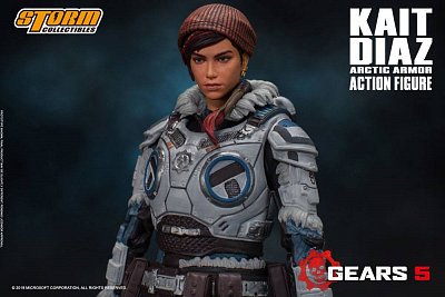 Gears of War 5 Actionfigur 1/12 Kait Diaz Arctic Armor 18 cm