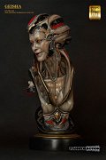 Geisha Life-Size Büste by Akihito 81 cm