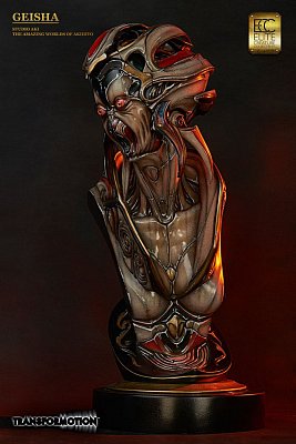 Geisha Life-Size Büste by Akihito 81 cm