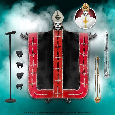 Ghost Ultimates Actionfigur Papa Emeritus I 18 cm