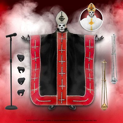 Ghost Ultimates Actionfigur Papa Emeritus I 18 cm