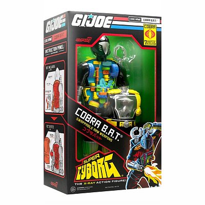 G.I. Joe Actionfigur Super Cyborg Cobra B.A.T. (Original) 28 cm