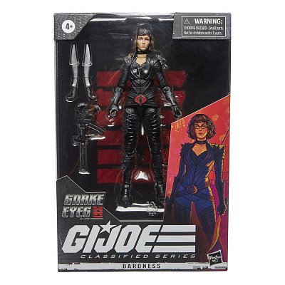 G.I. Joe Classified Series Snake Eyes: G.I. Joe Origins Actionfiguren 2021 Wave 4 Sortiment (6) - Beschädigte Verpackung