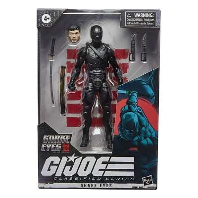 G.I. Joe Classified Series Snake Eyes: G.I. Joe Origins Actionfiguren 2021 Wave 4 Sortiment (6) - Beschädigte Verpackung