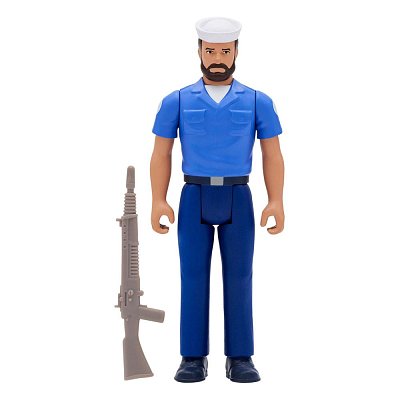 GI Joe ReAction Actionfigur Blueshirt Beard (Light Brown) Wave 2 10 cm