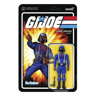 G.I. Joe ReAction Actionfigur Cobra Trooper H-back (Brown) 10 cm