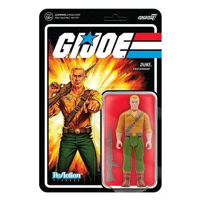 GI Joe ReAction Actionfigur Duke Wave 2 10 cm