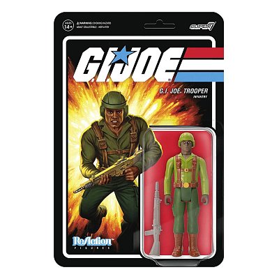 G.I. Joe ReAction Actionfigur Greenshirt (Brown) 10 cm