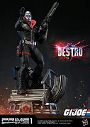 G.I. Joe Statue 1/4 Destro 68 cm --- BESCHAEDIGTE VERPACKUNG