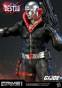 G.I. Joe Statue 1/4 Destro 68 cm --- BESCHAEDIGTE VERPACKUNG