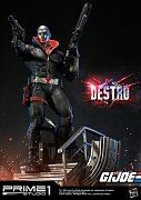 G.I. Joe Statue 1/4 Destro 68 cm --- BESCHAEDIGTE VERPACKUNG