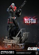G.I. Joe Statue 1/4 Destro 68 cm --- BESCHAEDIGTE VERPACKUNG