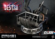 G.I. Joe Statue 1/4 Destro 68 cm --- BESCHAEDIGTE VERPACKUNG