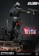 G.I. Joe Statue 1/4 Destro 68 cm --- BESCHAEDIGTE VERPACKUNG