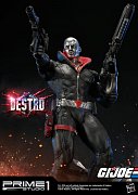 G.I. Joe Statue 1/4 Destro 68 cm --- BESCHAEDIGTE VERPACKUNG