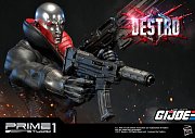 G.I. Joe Statue 1/4 Destro 68 cm --- BESCHAEDIGTE VERPACKUNG