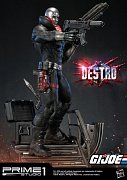 G.I. Joe Statue 1/4 Destro 68 cm --- BESCHAEDIGTE VERPACKUNG