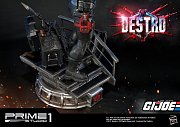 G.I. Joe Statue 1/4 Destro 68 cm --- BESCHAEDIGTE VERPACKUNG