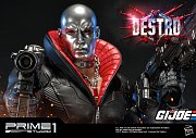 G.I. Joe Statue 1/4 Destro 68 cm --- BESCHAEDIGTE VERPACKUNG