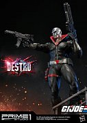 G.I. Joe Statue 1/4 Destro 68 cm --- BESCHAEDIGTE VERPACKUNG
