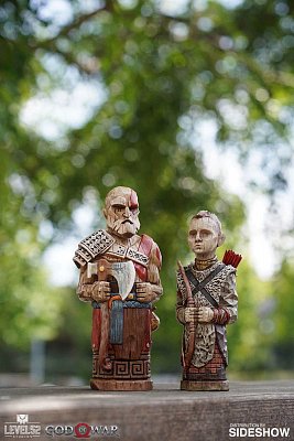 God of War Statuen Doppelpack Atreus\' Spielzeug 16-18 cm