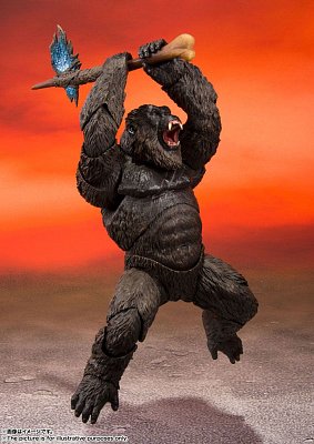 Godzilla vs. Kong 2021 S.H. MonsterArts Actionfigur Kong 15 cm