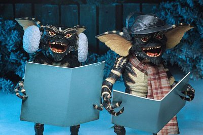 Gremlins Actionfiguren Doppelpack Christmas Carol Winter Scene Set 2 15 cm