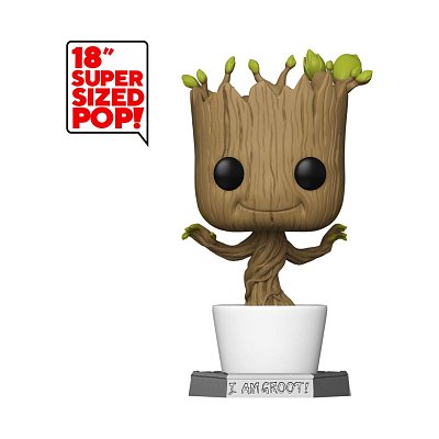 Guardians of the Galaxy Super Sized POP! Marvel Vinyl Figur Dancing Groot 46 cm