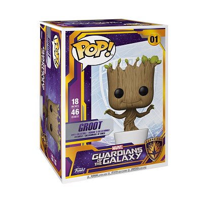 Guardians of the Galaxy Super Sized POP! Marvel Vinyl Figur Dancing Groot 46 cm