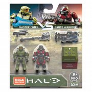 Halo Infinite Mega Construx Pro Builders Bauset Master Chief vs. Brute Warrior