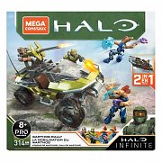 Halo Infinite Mega Construx Pro Builders Bauset Warthog Rally