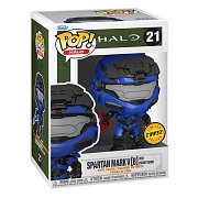 Halo Infinite POP! Games Vinyl Figuren 9 cm Mark V [B] w/Blue Sword Sortiment (6) - Beschädigte Verpackung