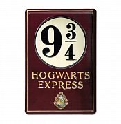 Harry Potter 3D Blechschild Gleis 9 3/4 20 x 30 cm