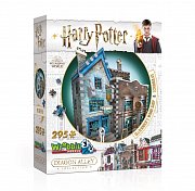 Harry Potter 3D Puzzle DAC Ollivanders Zauberstabladen & Scribbulus\' Schreibwaren --- BESCHAEDIGTE VERPACKUNG