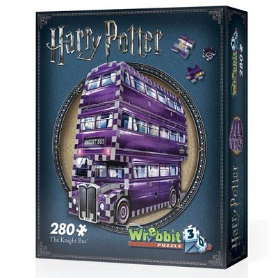 Harry Potter 3D Puzzle Fahrender Ritter - Stark beschädigte Verpackung