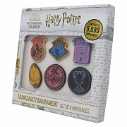 Harry Potter Ansteck-Pin 6er-Pack Triwizard Tournament Limited Edition