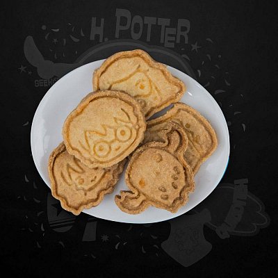 Harry Potter Ausstechformen / Keksstempel 6er-Pack Kawaii