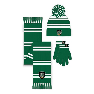 Harry Potter Beanie & Schal Set House Slytherin 165 cm