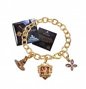 Harry Potter Bettelarmband Lumos Gryffindor (vergoldet)