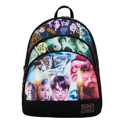 Harry Potter by Loungefly Rucksack Trilogy Triple Pocket