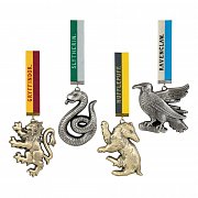 Harry Potter Christbaumschmuck 4er-Pack Hogwarts Mascots