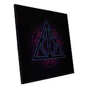 Harry Potter Crystal Clear Picture Wanddekoration Deathly Hallows 32 x 32 cm