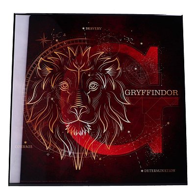 Harry Potter Crystal Clear Picture Wanddekoration Gryffindor Celestial 32 x 32 cm