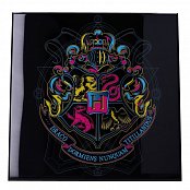 Harry Potter Crystal Clear Picture Wanddekoration Hogwarts Darkness Falls 32 x 32 cm