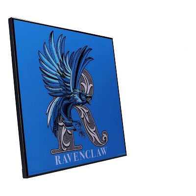 Harry Potter Crystal Clear Picture Wanddekoration Ravenclaw 32 x 32 cm