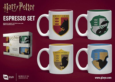 Harry Potter Espresso-Tassen 4er-Pack House Pride