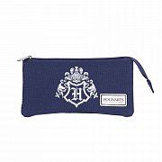 Harry Potter Federmäppchen Hogwarts Logo Blue