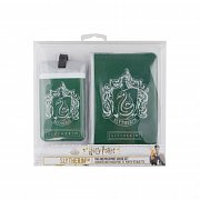 Harry Potter Kofferanhänger & Reisepass-Halter Set Slytherin